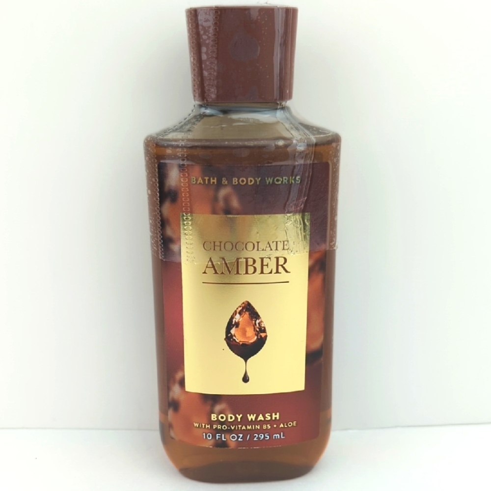 Bath & Body Works Chocolate Amber Body Wash 10fl.oz.